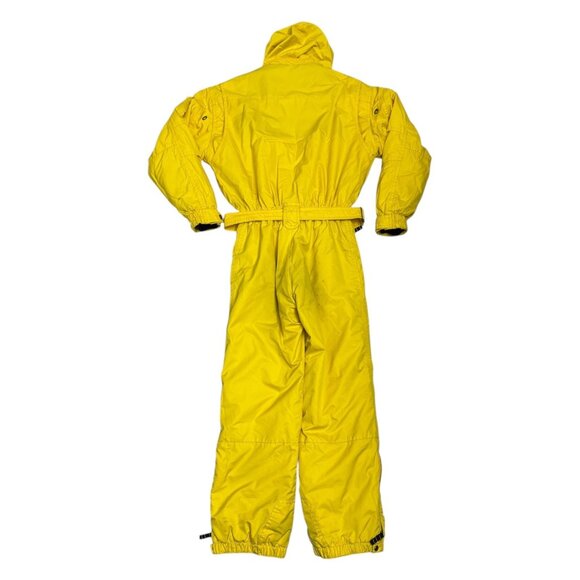 KILLY Vintage 90s Yellow One Piece Ski Snowboard Winter Snow Suit Mens Large - Picture 5 of 12